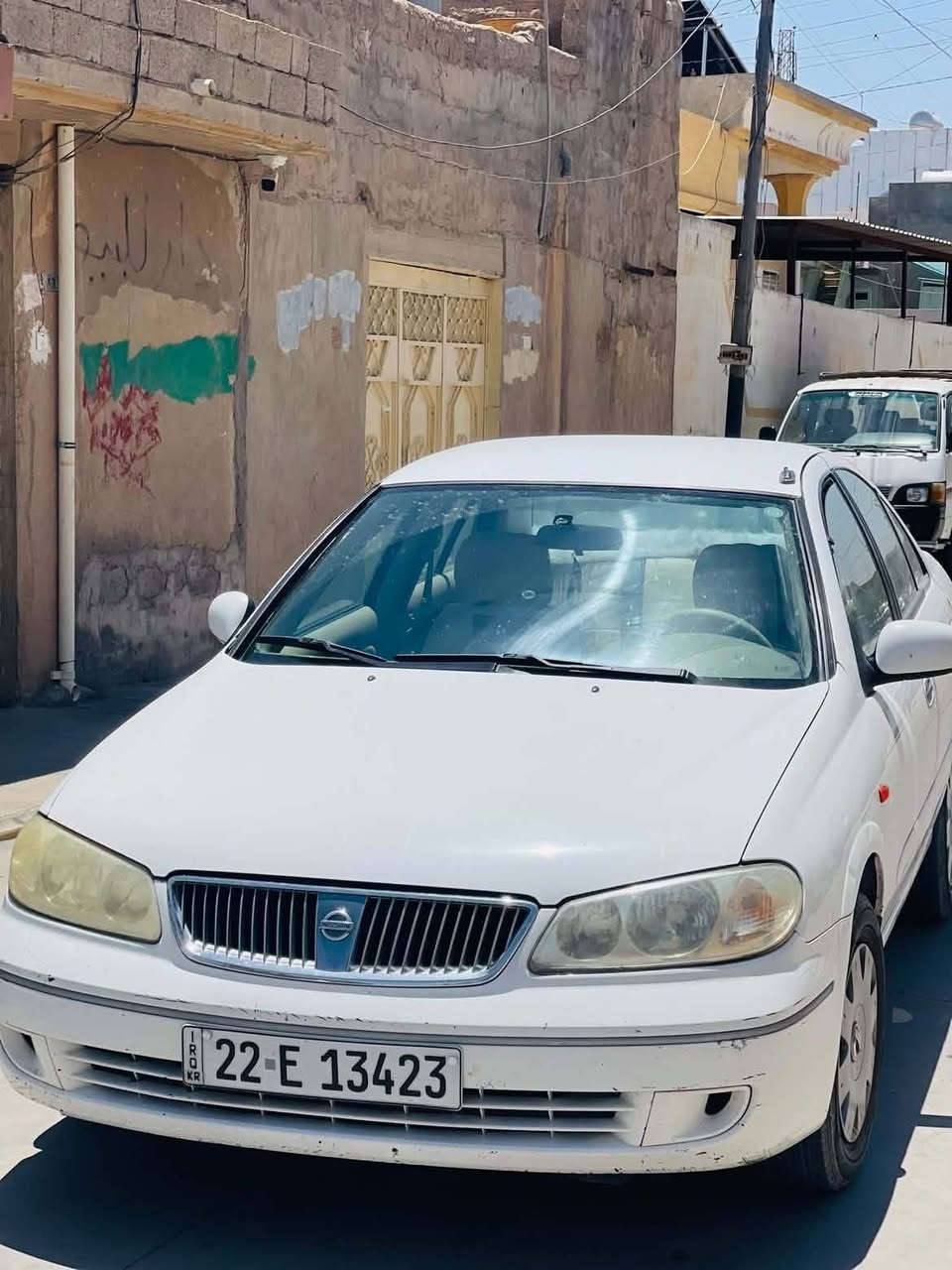 نیسان صني ثلجي 2009  لللبیع 

مودیل 2009 
محرک اسود  1600

رقم اریبل ثانی یوم تحویل سیارة باسمي 

سنویە بعید  رقم جدید ممیز 

تبرید مضبوط 

محرك شرط 

بدون صبخ  

بیها اصبعین بارد بس بالصورة واضح 

مکان سیارە طوز خورماتوو 
للاستفسار  
***********
