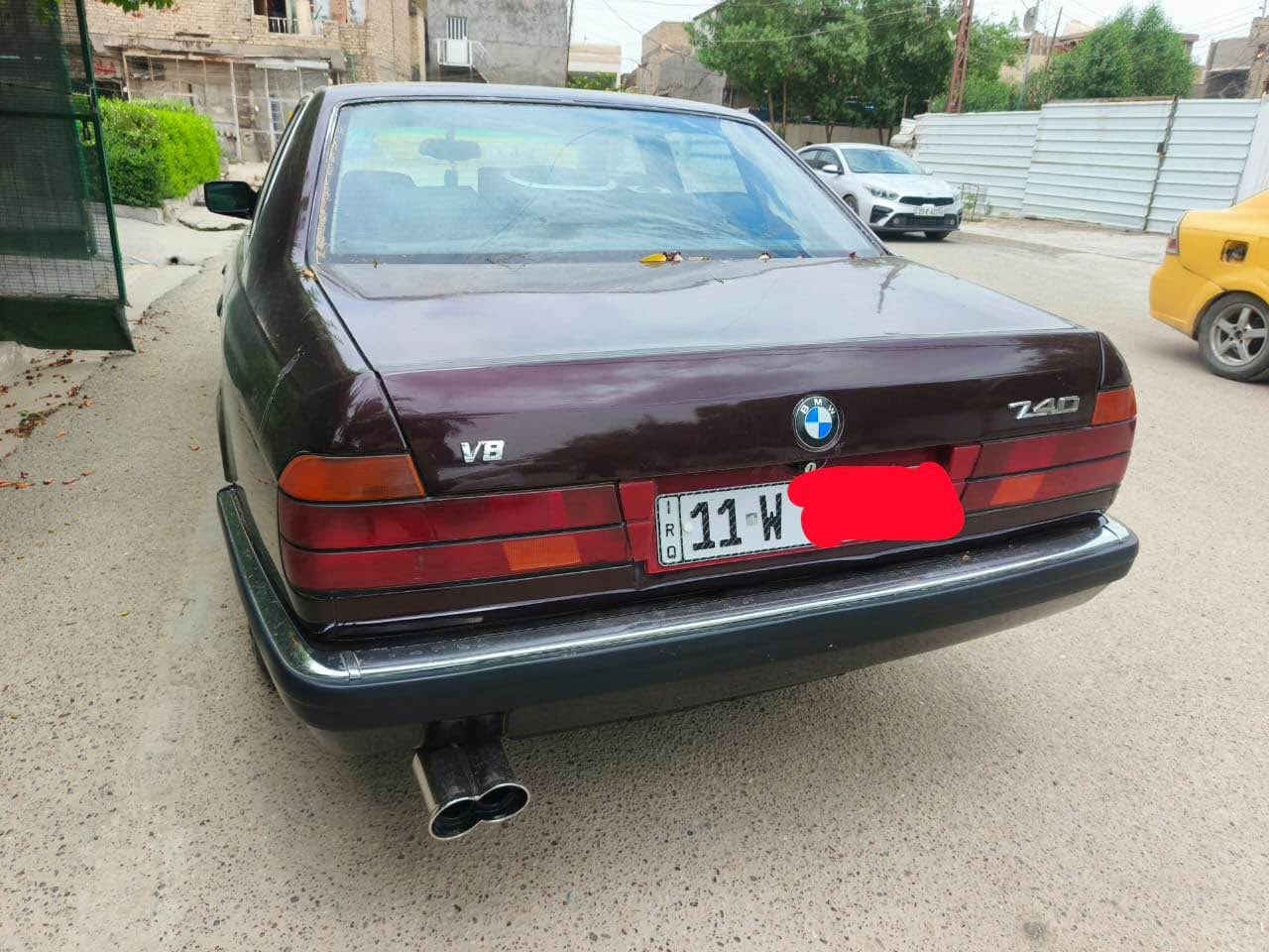 مرحبا اقرأ المنشور قبل لتتصل رجاءً

للبيع Bmw730 على وضع الشركه

موديل 93 

رقم بغداد الانكليزي باسمي تحويل مباشر 

هزه جديده 

سياره محرك مسكر 8 جديد 

كير تمساح 🐊 يعني متحس بلمشي ومن ينمر

تبريد ثلج ❄️وي السويج مروحه عاصفه يعني انسى الحماوه 

حداديه جديده امامي خلفي 

دبل كمبيوتر

 دبل جكمجه 

دبل ايرباك

سلايد رووف طكيتن 

كشنات m جلد وجدد حيل كهرباء شرط حتى المخده الكهربائية شغاله

برده خلفي بلاد 

لايت زنون 1000 واط حتى البلاجكتور

بطاين صاج ملكي 

مرايه وسطيه كهرباء 

ويل شعاع 

كهربائيات وكيجات كلها شغاله

تخم تاير جديد امريكي black hock

منضومات غاز يعني تفول ب12 وتانكي تروح للشمال وتفتر وترجع وبعد بيها

سياره جديده بمعنى الكلمه وعليها ادامه كامله ومال جناي  
السعر مناسب علق 1 يوصلك خاص والشراي يجي ومارجعه
مكاني بغداد 
للاستفسار الاتصال على الرقم ***********
