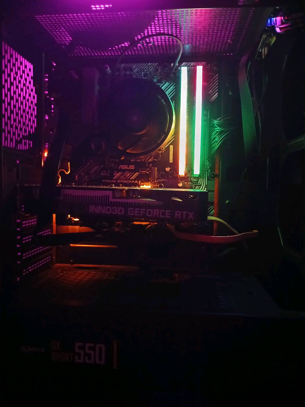 RTX 3050 • رايزن 5 5500 • 16GB رام