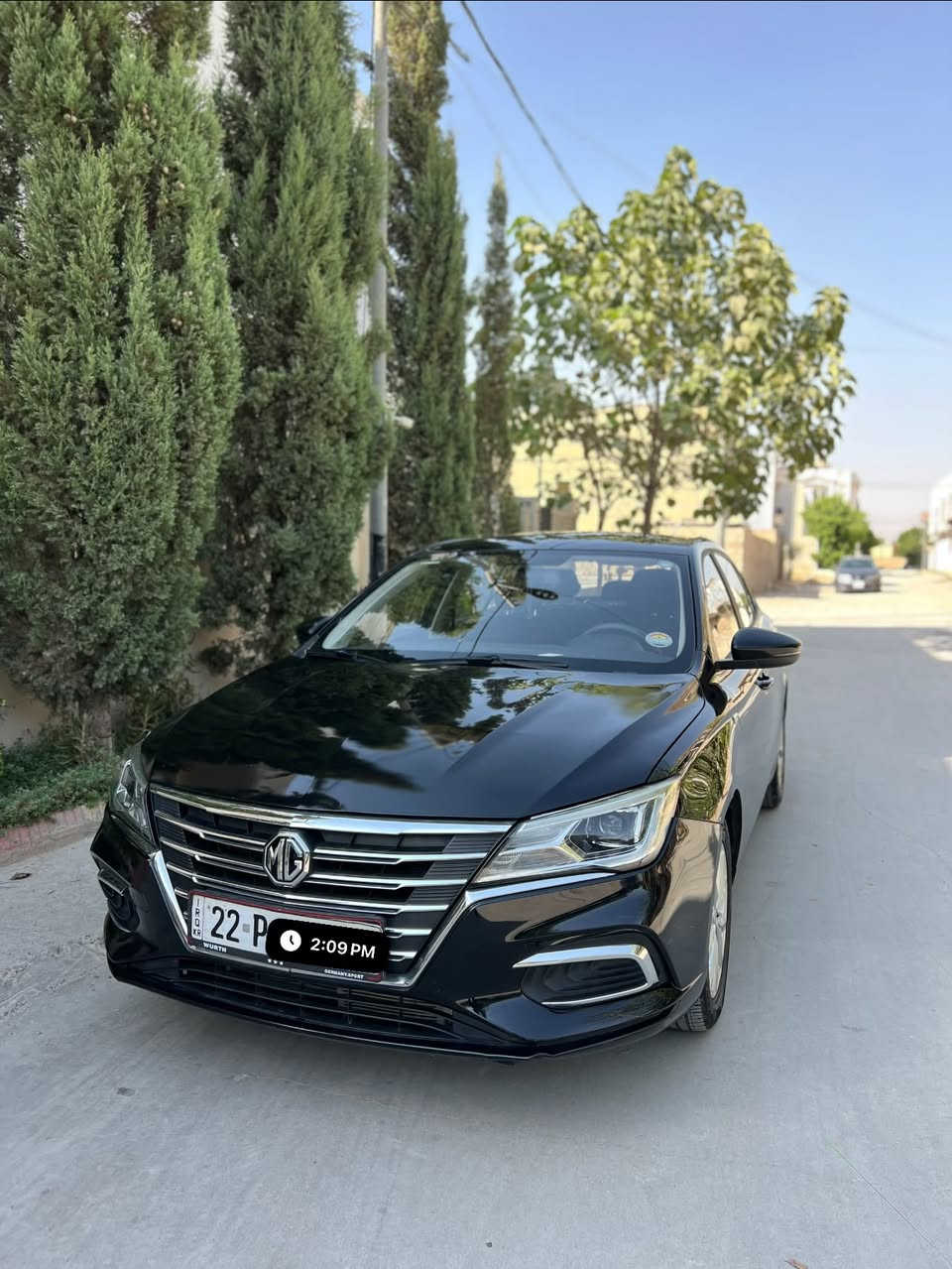 السلام علیکم

MG5 بۆ فرۆشتن
مۆدیل 2023
ماوەی رۆیشتن 28000هەزار

تەنها بۆنید سبوخە 
لەگەل بستێک چاملغی پێشەوەی لای سەکن
دۆسەی لای سەکن کەمێک قۆپاوەتەوە

نرخی 93$ ورەقە و کەمێک مەجال
شوێن /هەولێر ـ بەحرکە

ژ.ت/***********

