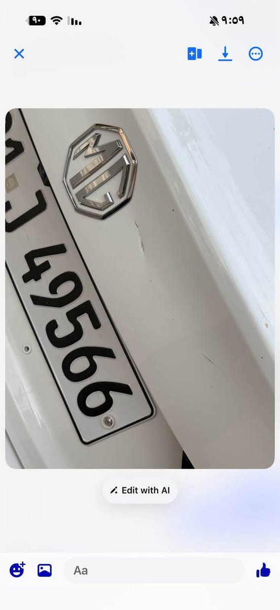 MG GT 2025
ماشيه 6000

125 وبي مجال 

***********
