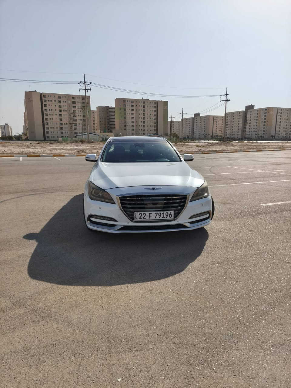 للبيع جي ٨٠ حجم المحرك ٦ سلندر نوع وارد امريكي حادث خفيف سياره جديده وكامل موصفات فول موصفات مري شفط وترحيب بنرومه بصمه تحكمات رادرات قياده ذاتيه حساس امامي وخلفي كامره دواره بردات بلاديه كشنات جلد تدفئه تبريد تحكمات حزام شفط  سياره اربيل شرط التحويل السعر ١٥٠ وبيه مجال العنوان بغداد مجمع بسمايه الرقم الهاتف ‏‪***********‬‏
