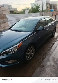 لبيع سوناتا موديل2016واردامريكي بيهة قطعتين صبغ بدون دواخل سيارةشاشة ك...