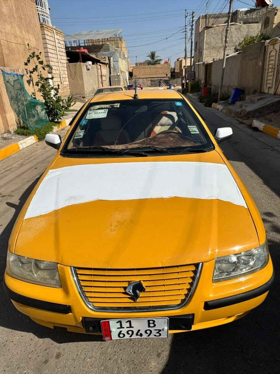 مكلف بل نشر
السلام عليكم.

سمند 2012 سياره نصبتها حلوة وكاعده للبيع او مراوس بشيري A5 او غير سياره 
رقمها انكليزي بسمي مصفره هيئة وغرامات سياره محورها غاز خزان 80 لتر مكاني ديوانية سعرها وصل عندي 35  للتواصل خاص او واتساب ***********
