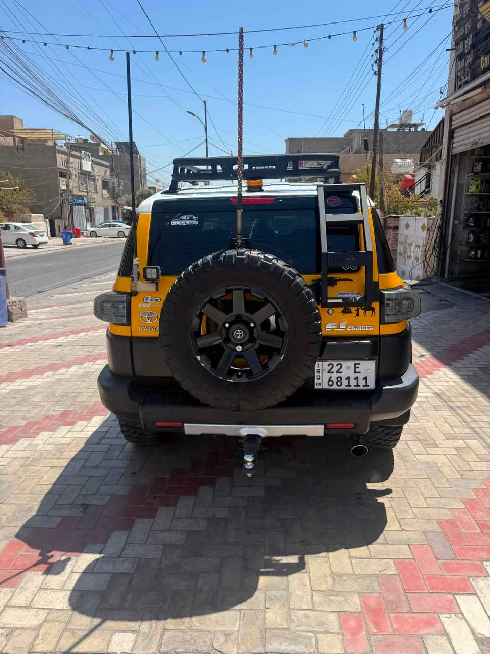 🔥 للبيع فقط | تويوتا FJ كروزر 2015 🔥

🚙 FJ Cruiser 2015 خليجي – فول مواصفات
📍 السيارة موجودة في بغداد
🎨 بدون صبغ

⭐ المواصفات والإضافات:
• محرك 6 سلندر V6 سعة 4.0 لتر
• دبل 4×4
• قير أوتوماتيك
• دفلوك خلفي
• A-TRAC
• Traction Control
• مثبت سرعة
• شاشة + كاميرا خلفية
• حساسات
• مواصفات خليجي فول

🛠️ إضافات وتعديلات:
• سيباية
• درج خلفي
• قمارة بشكل روز
• ستيرن سبورت
• تغيير وتعديل شكل الدواخل
• إضافات وتجهيزات أوف رود

🔥 سيارة مميزة ومجهزة، تجمع بين الفخامة والشكل الرياضي والأوف رود.

💰السعر 260 ورقة

📞 رقم صاحب السيارة:
***********
