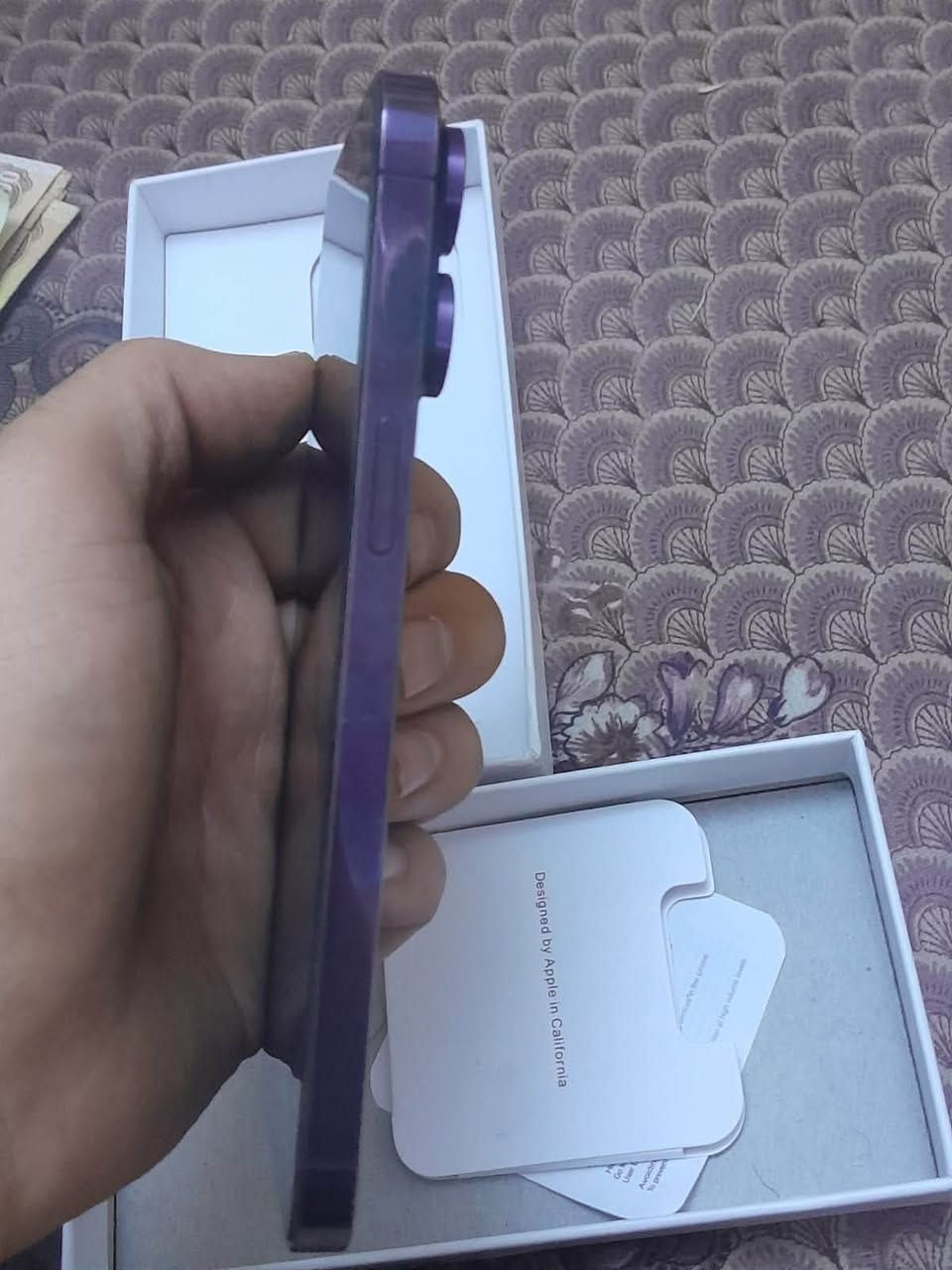 14برو ماكس وتربروف ذاكره256
البطارية84

السعر825

مكاني بغداد

***********
