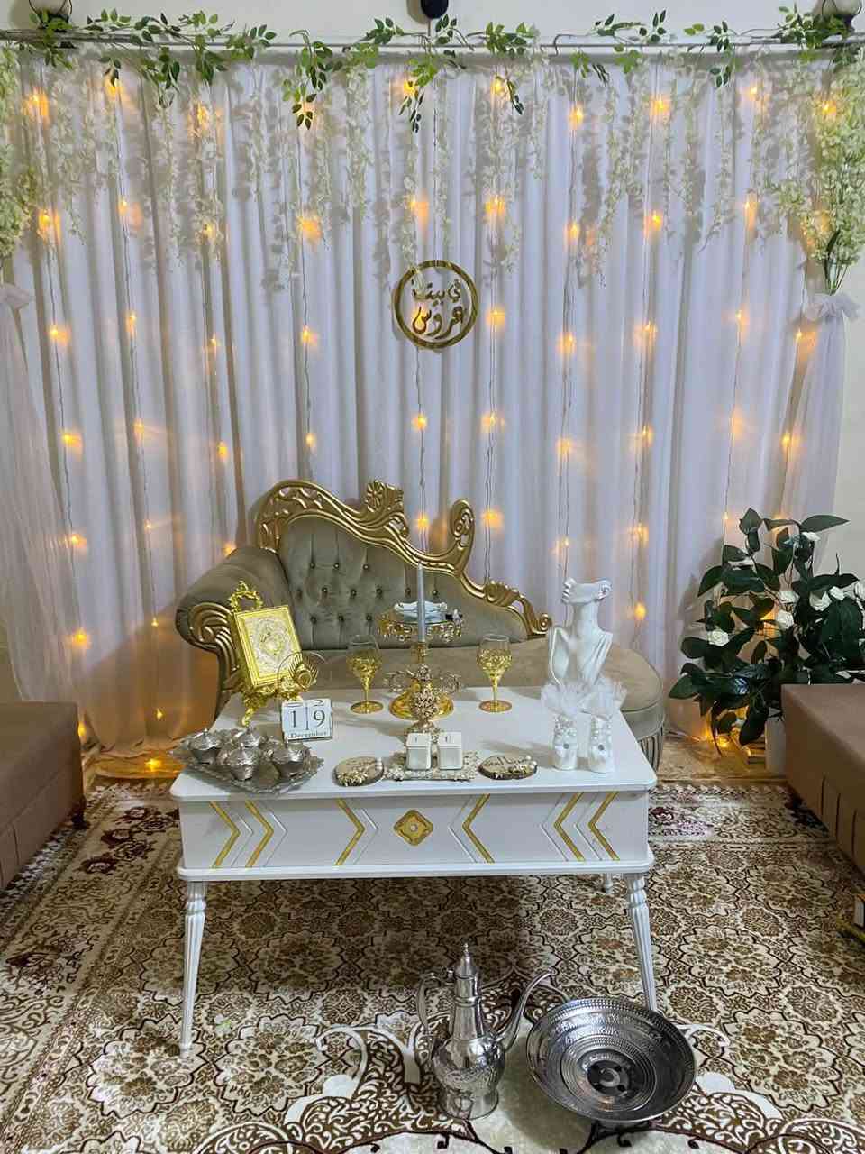 ✨ مناسبتك تستاهل تكون غير… وإحنا نخليها ببال كل من يحضرها! ✨
عندك عرس؟ عقد؟ خطوبة؟ عيد ميلاد؟ أو أي مناسبة؟
خلّي الديكور علينا وخلي عليك بس الفرح ❤️

✨ كوشات أعراس وعقد
🌹 خطوبات وملكة
🎂 أعياد ميلاد
🎉 حفلات ومناسبات مختلفة
💐 تنسيقات وديكورات حسب ذوقك
✨ شغل مرتب وأفكار حلوة تناسب كل مناسبة

إنت اختار المناسبة… وإحنا نسويلك الجو اللي يليق بيها 🤍

📍 الديوانية – قضاء عفك

📲 للحجز والاستفسار:
واتساب أو مراسلة الصفحة مباشرة 💬

📞 ***********

تجهيزات حسين عمري
❤️ فرحتكم تهمنا… وترتيب مناسبتكم علينا ❤️
