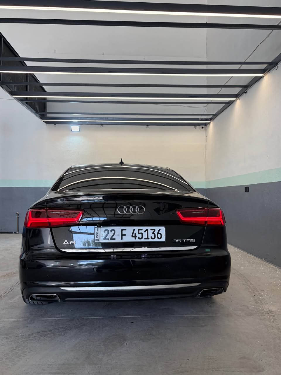 Audi A6 2016 
سەیارە بێ كێشەیە و هەیكەلی زۆر جوانە 
بۆ سعر و زانیاری *********** أربيل, العراق
