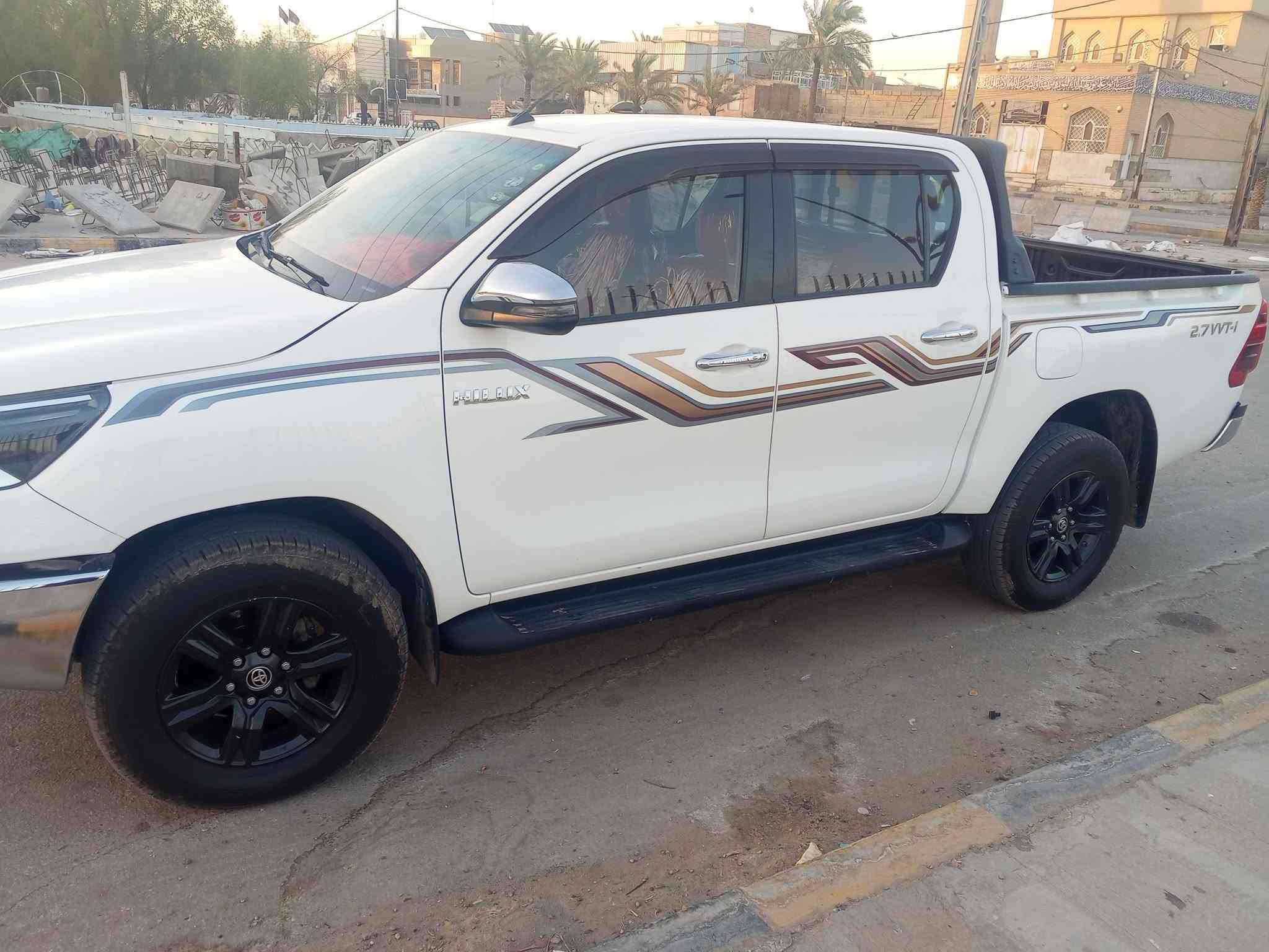 بيكم هيلوكس 2021  ساز اصلي
فول مواصفات 1/1
ماشيه90 الف حقيقي 
رقم اربيل تريد وكاله تريد مداور
مكفوله كفاله عامه 
بصمتين
فور ويل 
بيها جاملغ مفتوح بشركة تيوتا
حساس 
كراسي تبريد 
شاشه 
كامره 
محرك 2700 
مكان النجف
لاستفسار ***********
