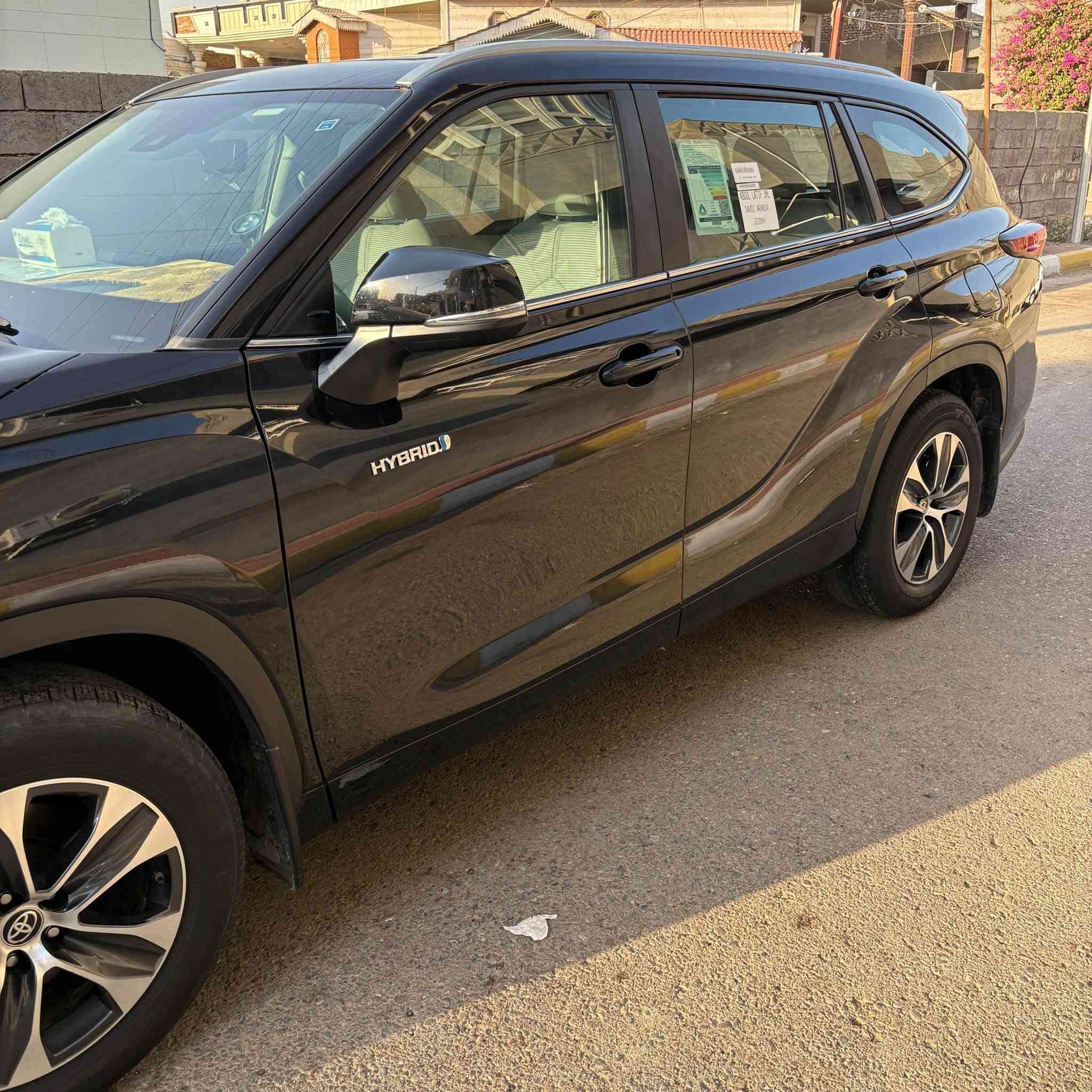 تويوتا هايلندر 2024 هايبرد ( خـليـجـي )
صفر وكاله عبد اللطيف جميل 

‏TOYOTA HIGHLANDER HYBRID 2024

!!️مرقم بغداد !!️ 

 الموديل 2024

 سعة المحرك  2,5L 

 عدد AIR BAG 8

 حساسات أمامية

 حساسات خلفية 

 دفع رباعي AWD 

 لايت زينون + LED

 ويل كب 18

 اريل نفكيتر 

 مفتاح التشغيل بصمة

 فتح الصندوق كهرباء

 شاشة 

 كاميرا دوارة 

 حركة مقعد السائق كهرباء

 7 ركاب

 مثبت السرعة 

 المودات والأوامر الصوتية

 أوضاع القيادة  Drive Mode

 تبريد شاشة

 3 قطع تبريد

 شاشة خلفية للتحكم في التبريد 

 هاند بريك كهرباء 

رادار

 تحديد المسار

ا Auto Hold  أوتو هولد

ا ISOFIX مثبت مقعد الطفل

 بردات أبواب خلفية 

السياره بحاله الوكاله ماشيه 35.000الف كم فقط ومغلفه PPF  هايبرد اقتصاديه بشكل موطبيعي 

السعر : ثلاث شدات وخمسة واربعين ورقة 

اللاستفسار 

رقم ***********
