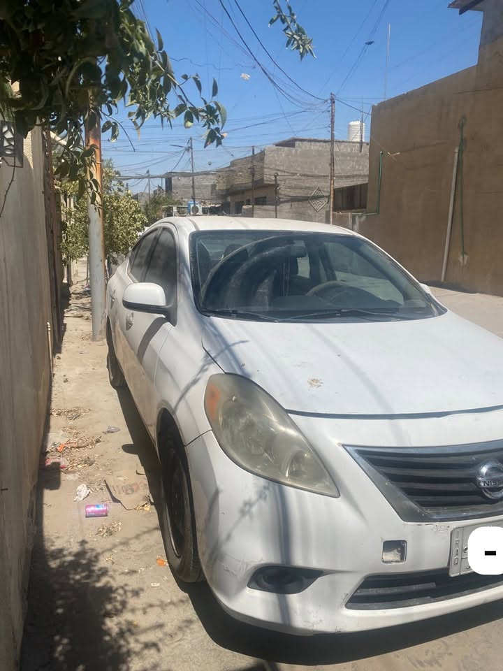نيسان فيرسا ٢٠١٤ باسمي سيارة
بها فقط كير عاطل  
تخم تاير جديد 🛞
تخم بلكات جديد ليزري 
جويتر جديد 
مجاول جدد ⚡️ 
مكينه جديده 1600
تبريد جديد ❄️
دسكات جدد
قاعدة فيتم مع فلاتر جدد
السيارة كامله فقط كير بيها خلل  
السياره تشتغل 
رقم الماني باسمي 
وارد امريكي - جاملغ عكس السايق فقط
عارضها ب ٧١ $ بيها مجال حك الجيه  
غير متواجد ع الفيس 
*********** ☎️
