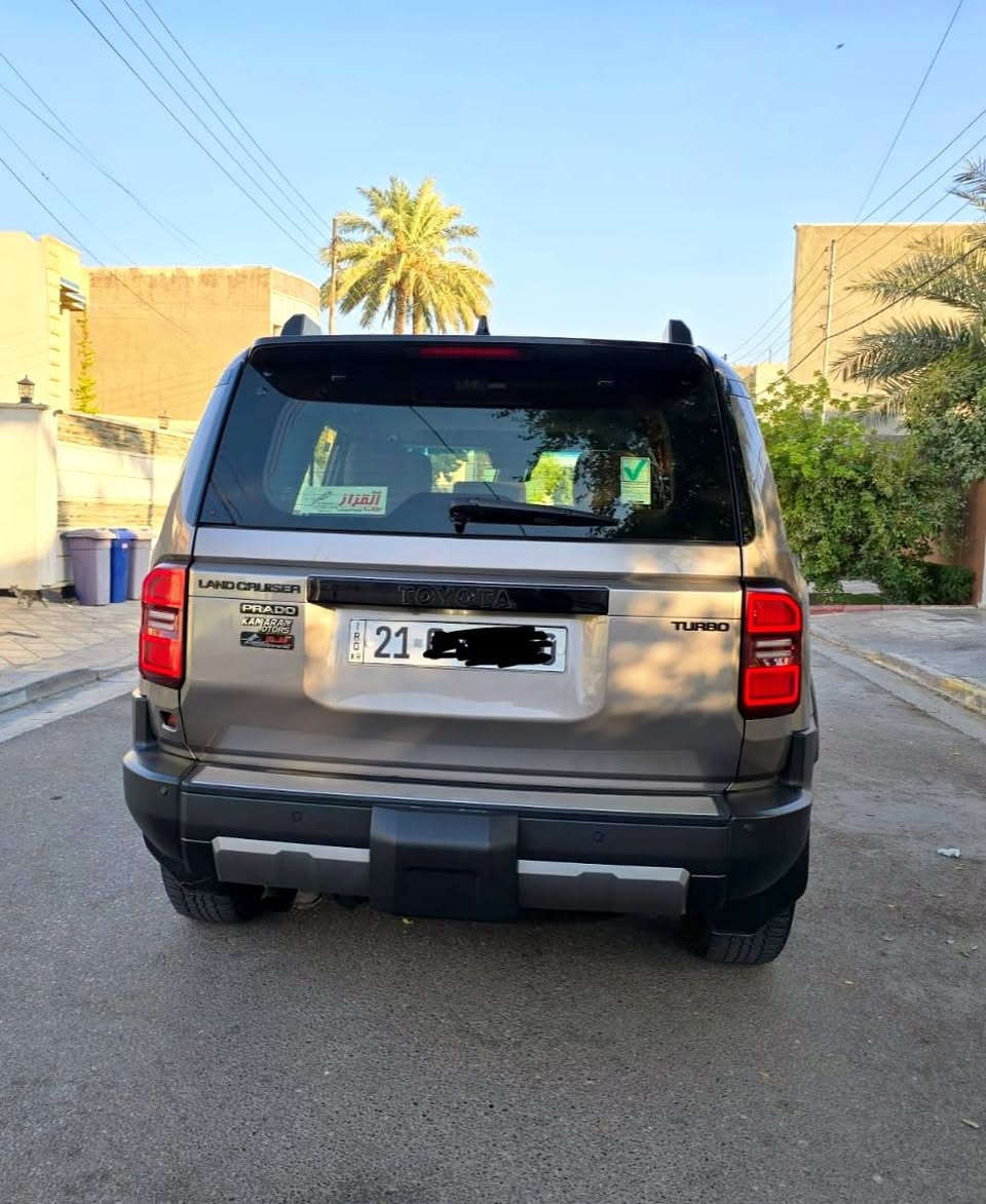 سلام عليكم.... 
برادو موديل 2024
ادفنجر A4
فول مواصفات 
كامرات 360
داتا شو
كشنات تدفئة وتبريد كهرباء 
نفقطة عمياء
حساسات امامي خلفي
هندبريك كهرباء
جنطة كهرباء
لايتات عدسات  LED
السيارة شركة SAS 
مكفولة من الحادث والصبغ
مكان بغداد كرخ
سعر498$
***********
