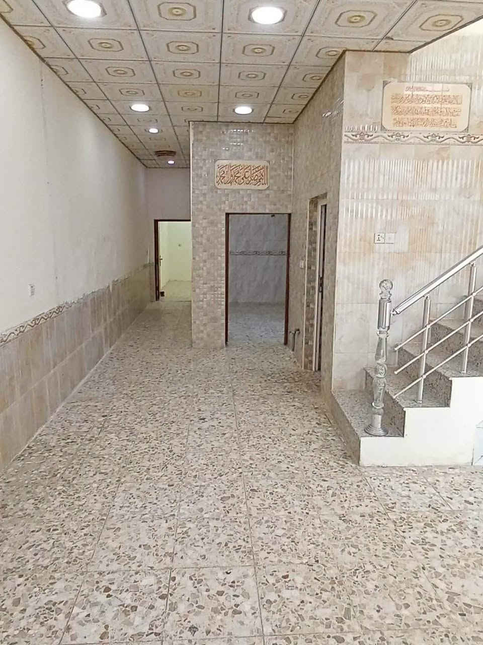 🏠 دار للبيع - حي الفرات

📍 العنوان: الديوانية - حي الفرات - قرب أسواق الجوهرة - موقع ممتاز وخدمات كاملة

📐 المساحة: 138 متر

📋 التفاصيل:
• غرفتين نوم • صالتين • مطبخ • استقبال ضيوف • مجموعة صحيات داخل + خارج 
الدار بناء نظيف وجاهز للسكن، منطقة هادئة ومخدومة بالكامل (ماء - كهرباء - مجاري - تبليط).

السعر والاستفسار على الخاص

للتواصل والاستفسار: ***********
مكتب البروج المشيدة للعقار

#الديوانية #عقارات_الديوانية #دور_للبيع #حي_الفرات #البروج_المشيدة_للعقار
