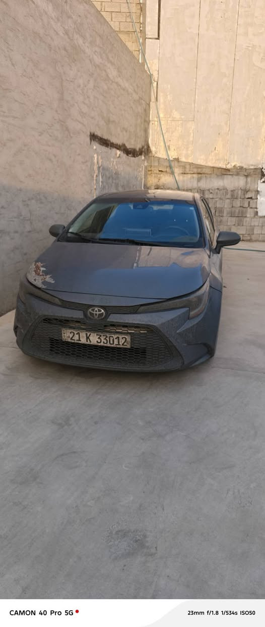 🚗 للبيع تويوتا كورولا موديل 2021
• المحرك: 1800 CC
• الفئة: LE
• وارد أمريكي
• السيارة باسمي
• مكان السيارة: السليمانية
• السيارة موجودة وجاهزة للفحص
• الحادث: جاملغ + بنيد
• الفحص على المشتري وبأي مكان يختاره

السيارة للاستخدام اليومي وموجودة بالسليمانية، والجاد يتفضل للفحص والمعاينة.***********

