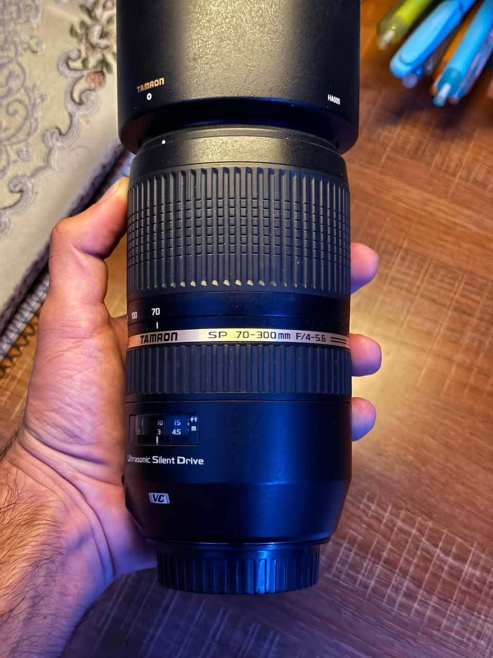 كامرة كانون 6d + مانع اهتزاز من شركة moza
+
عدسة كانون 24-70 فتحة 2.8
عدسة كانون 50mm فتحة 1.5
عدسة تامرون 70-300 فتحة 4-5.5
رام 64 كيكا سرعة 200
حقيبة كتف كانون
سعرهن كلهن 1.600 
مكاني بغداد بسماية وموجود توصيل
***********
