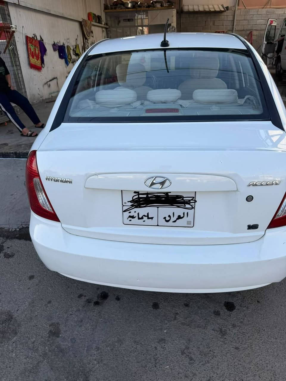 سلام عليكم اكسنت للبيع موديل ٩ سنوية منهية بيها ضربة بونيد وجملغ وخشم شاصي سكن والباقي اموضح بالصورة بيها بطاقه بانزين السعر ٧٥ استفسار على الرقم *********** سيارة ابكركوك

