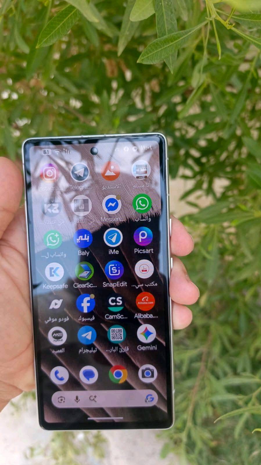 توفر من جديد كوكل بيكسل 7a
كوكل بيكسل 7a عملاق تصوير اقوى معالجGoogle Tensor G2 واقوى كاميرا ذاكرة 128 نظافة 100 بالمئة مكاني ديالى بعقوبة ويا كفر دفتري ولاصق شاشه ولاصق كاميرا سعر 300مجال *********** واتساب أو اتصال