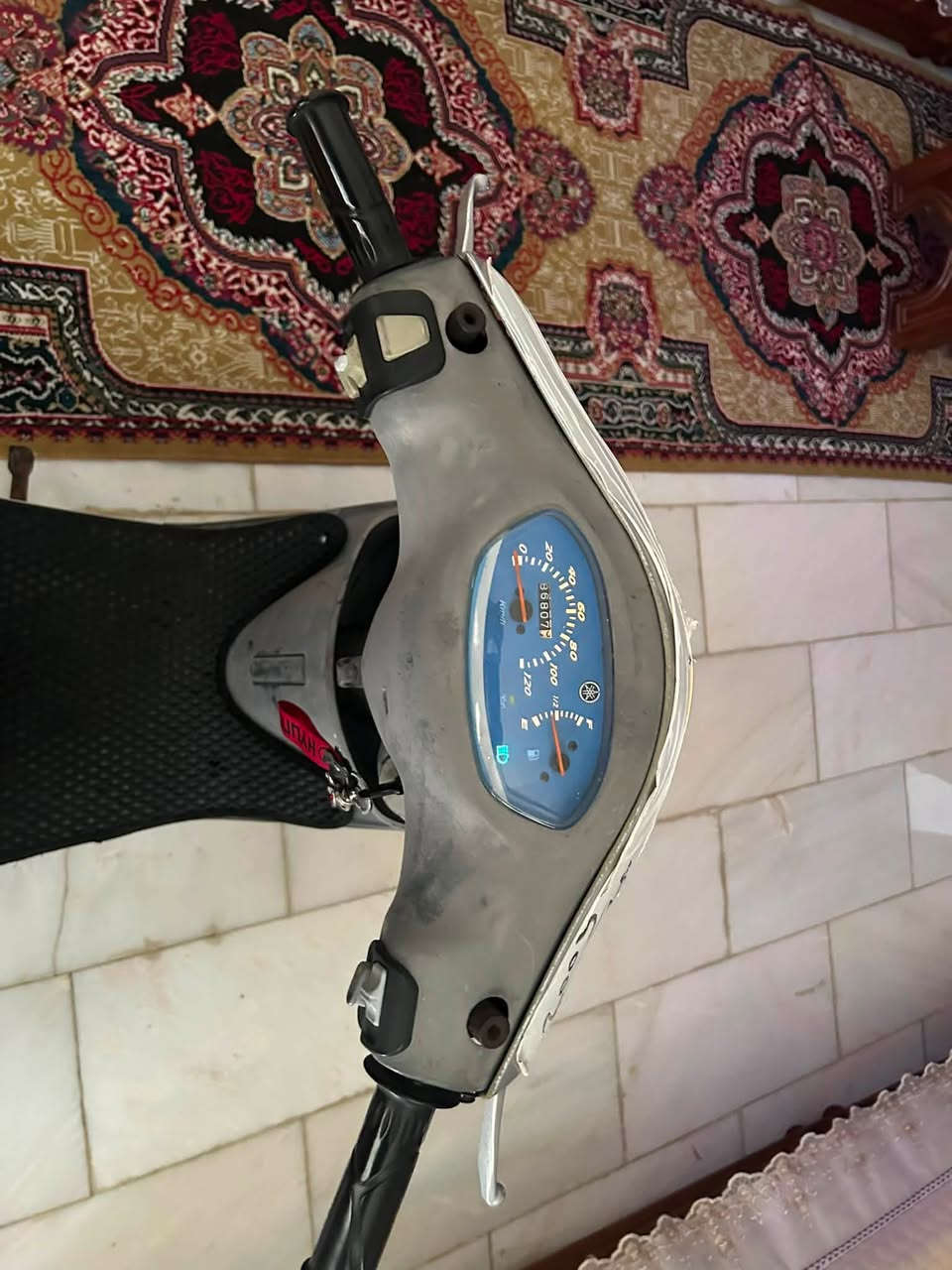 سلام عليكم اعاده نشر بسبب الوعود الكاذبه دراجه مكفوله محرك وكهربائيات والنظافه كدامك *********** بس الشراي ايخابر مكان الدراجه حله حي الجزائر
