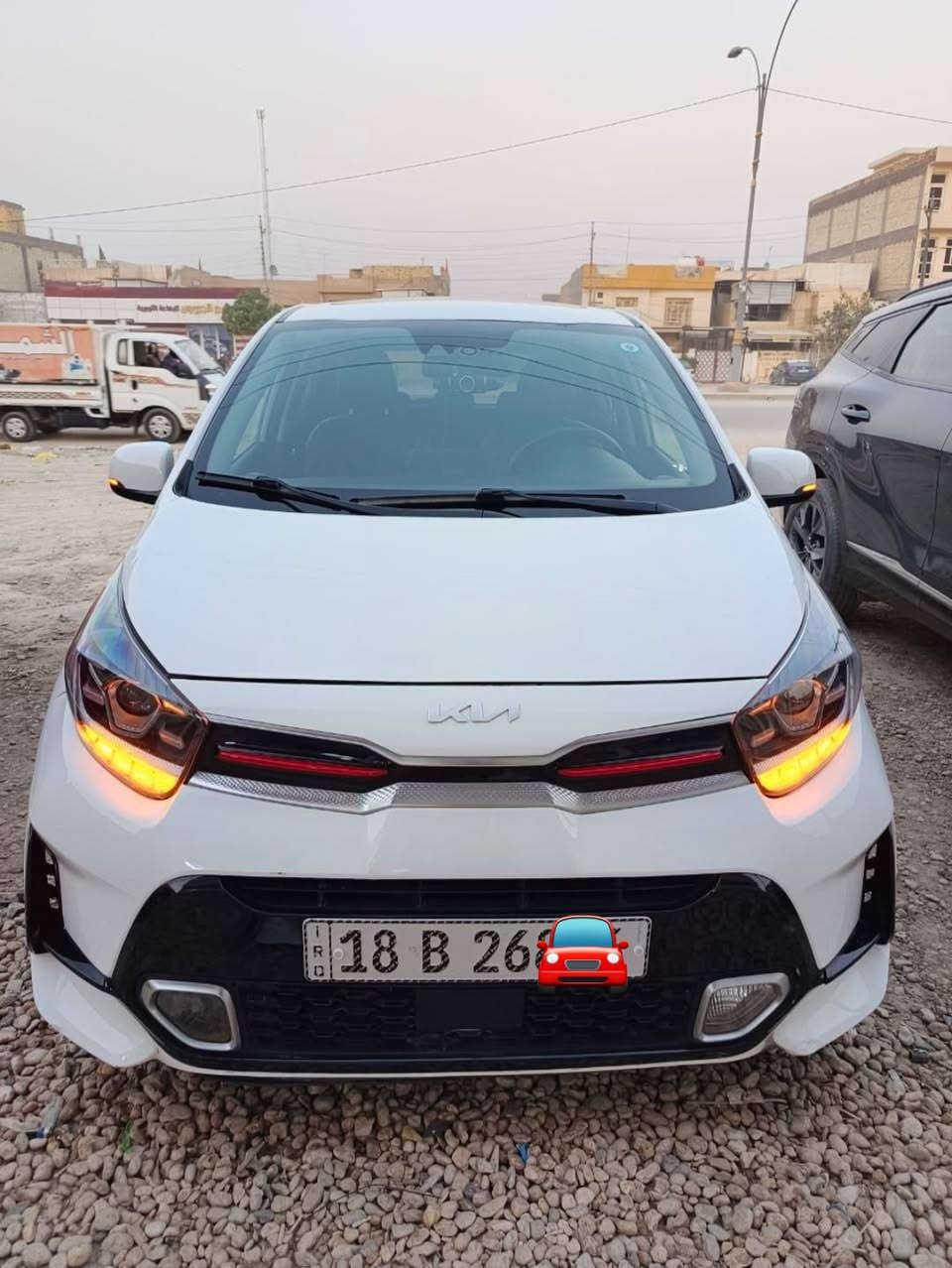 يا الله
سياره كيا بيكانتو 
موديل 23 جيتي لاين فول مواصفات 
ماشيه 19 الف 
وارد امريكي 
السياره بيهه حادث دعاميه 
بدون تبديل بدون صبغ بيهه بارد بخشم البنيد 
وشويه بجاملغ بسسب الدعاميهً حادثهه كلش حلو 
للاتصال ***********
صوره الحادث والسونار منزلهه ويه المنشور
