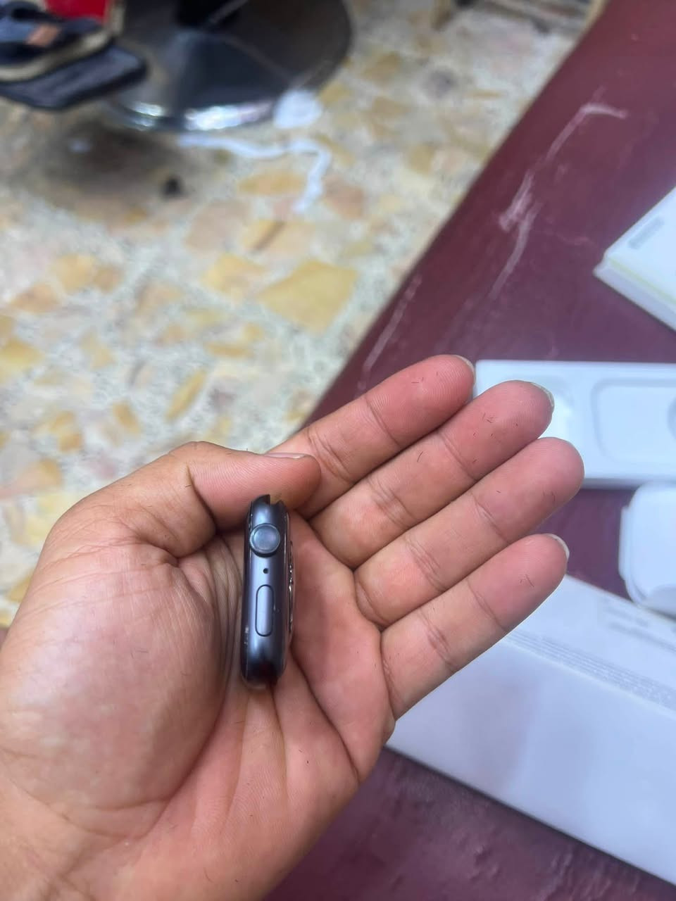 ساعه البيع بطاريه ٩٧
ماستر ساعه وجديد جيل ٦
ساعه مكفوله شخط ما بيه
ساعه جديد ***********
توصيل م٥ موجود جميع
محافظات السعر ٦٥اوبيه مجال
