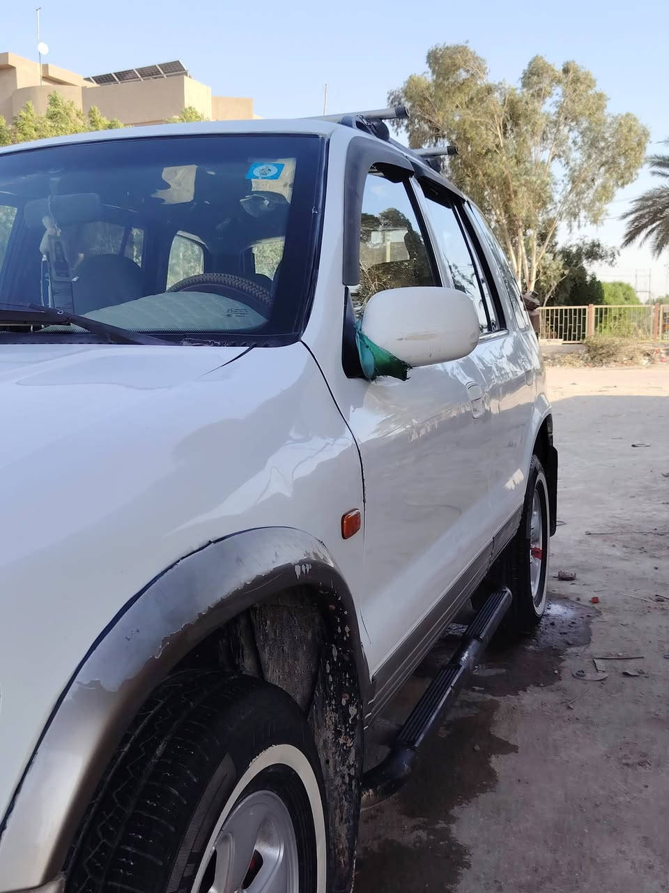 السلام عليكم. كيا سبورتج. موديل 96.رقم بغداد   نكليزي بأسمي. مكينه 2000 مسكر تبريد ثلج. سياره معمره كله جديد تخم تاير جديد حداديه اماميه وخلفيه. جديد. سياره مابيه نقص لو برغي. كامله من كلشي. سياره مال جناي. انضف من صوره تجي وشوف بعينك السعر 50 وبيه مجال بسيط العنوان بابل الحمزه الغربي. الاستفسار ***********
