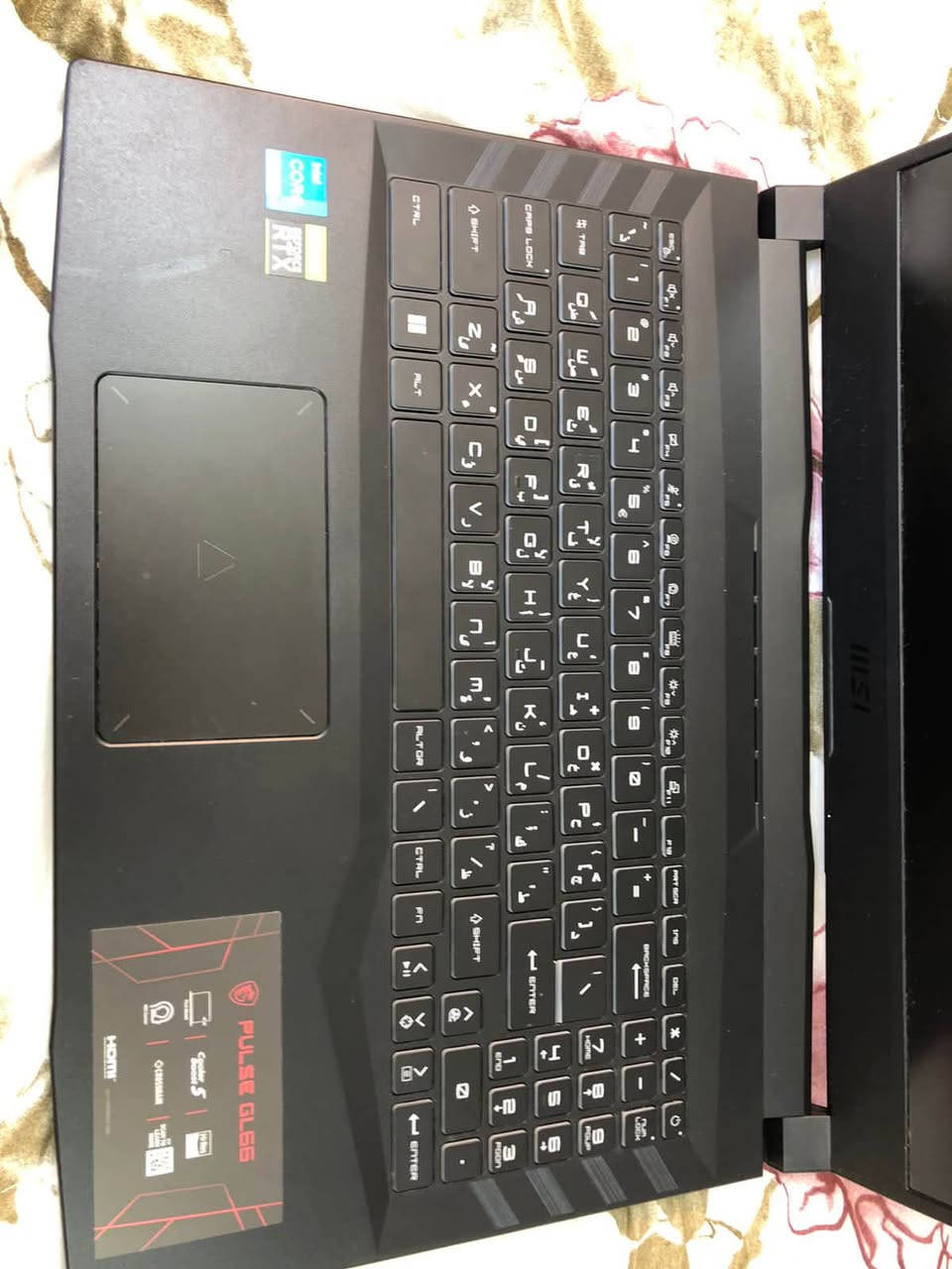 MSI GL66 • رام16GB • مستخدم اسبوع