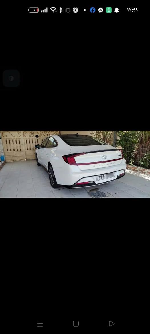 سوناتا هايبرد 2021 
الحادث بابين تعديل وصبغ
وبيه بارد ورصعات خفيفة گشر نظيف 
السعر 165
مواصفات :
1- كراسي كهرباء السائق والراكب
2- رادار امامي رادار خلفي رادار جانبي نقط عمياء
3- لايت زينون LED اربع عدسات مع بك لايت ليد
4- نظام صوت من Bose
5- هاند بريك بصمة
6- قيادة ذاتية
7- تحديد مسار
8- جنطة خلفية تنفتح عند الاقتراب منها
9- تبريد وتسخين بالمقود
10- تبريد بيانو منفصل مع تبريد خلفي قطعتين
11- تسخين مقاعد + تبريد مقاعد
12- شفتات بالمقود رياضي مع كامل تحكمات
13-نظام ترحيب عند الاقتراب
15- شاحن واير ليس
16- اوتو هولد
17-محرك 2.0L دوش مع محرك هايبرد
18- جام اوتو السائق والراكب
19- اشاير مري
20- اربع مودات قيادة
21-خلاية شحن وخزن "
مكانها بالحلة بالقاسم
رقم بغداد مشروع وطني بأسمي 
***********

نص مكتوب في الصور:
- امير العراقي
- السبت الساعة ١:٣٦ م
- أعجبني
- تعليق
- مشاركة
- ١٢:٤٩