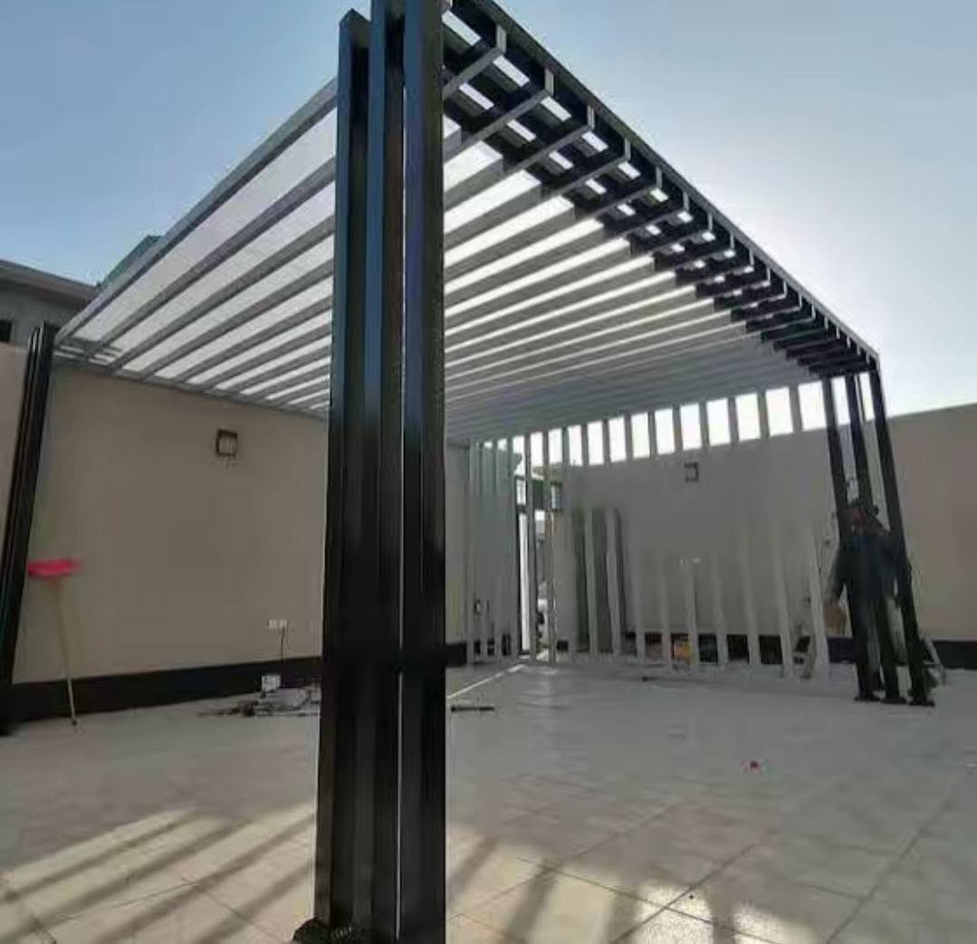 🔥 حوّل مساحتك إلى مكان أكثر أناقة وراحة.
✅ تصميم وتنفيذ برجولات ومظلات حديد.
✅ جودة عالية وتشطيب فاخر.
للتواصل والاستفسار راسل شركة HS.
الرقم ***********
