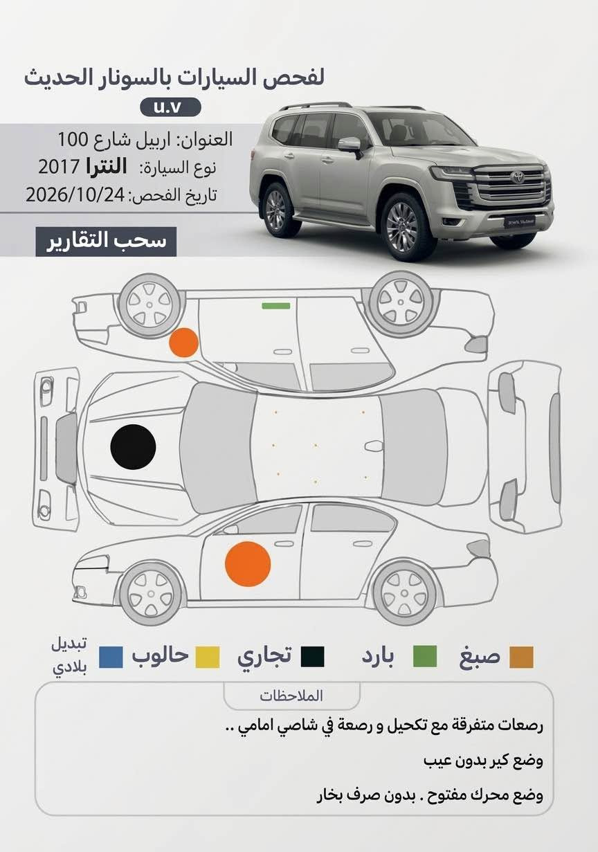 النترا ٢٠١٧ • ١٦٥٠٠٠ كم • وارد كندي