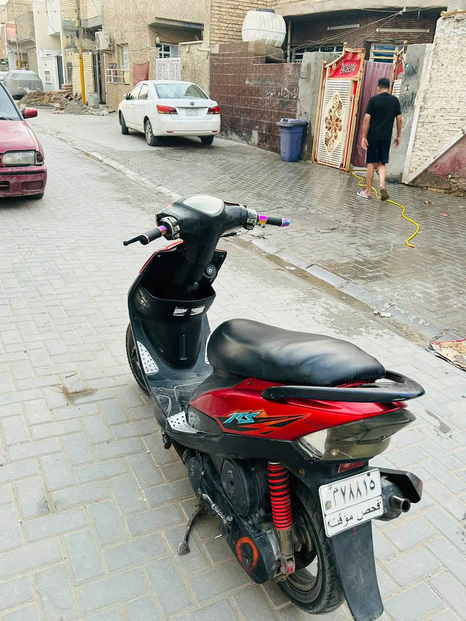 سلام عليكم 
ماكس عدله لبيع
  دراجه  كامله نقص براغي  مال صلنصه من جوه 
كامله ما بيه نقص لا تبخير لا تتقيص 
مكان بغداد سبع اقصور شارع ابو علي 
سعرر 450.. رقم ***********
