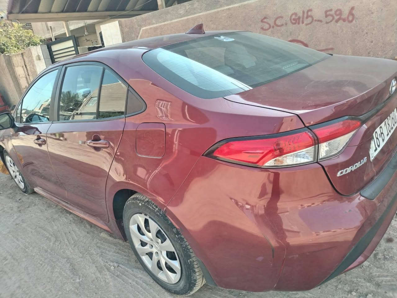 السلام عليكم ..
كورلا امريكي 2022
السيارة ماشيه 62 mi
لون كرزي
مواصفات Le  
تبريد تدفئة فول
تخم تاير جديد
حدادية امامي خلفي جديد
سياره كير مكينه كفاله جديده
محرك ١٨٠٠ بانزين عادي
شاشه 
كامره
رادار 
هاندبريك بصمه
حادثها مال امريكا جاملغ ايسر وبنيد بدون دواخل 
وتبديل الباب الخلفي جهة الصدر  يعني 3 قطع بيها 
رقم بابل باسمي 
سنوية جديدة تحويل مباشر 
 للاتصال *********** بي واتساب فقط
السعر خاص 
المكان : بابل / الحلة
