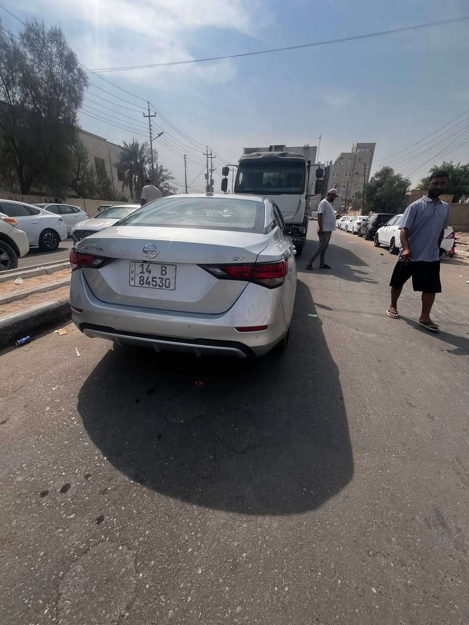 نيسان سنترا • ٢٠٢٢ • حادث