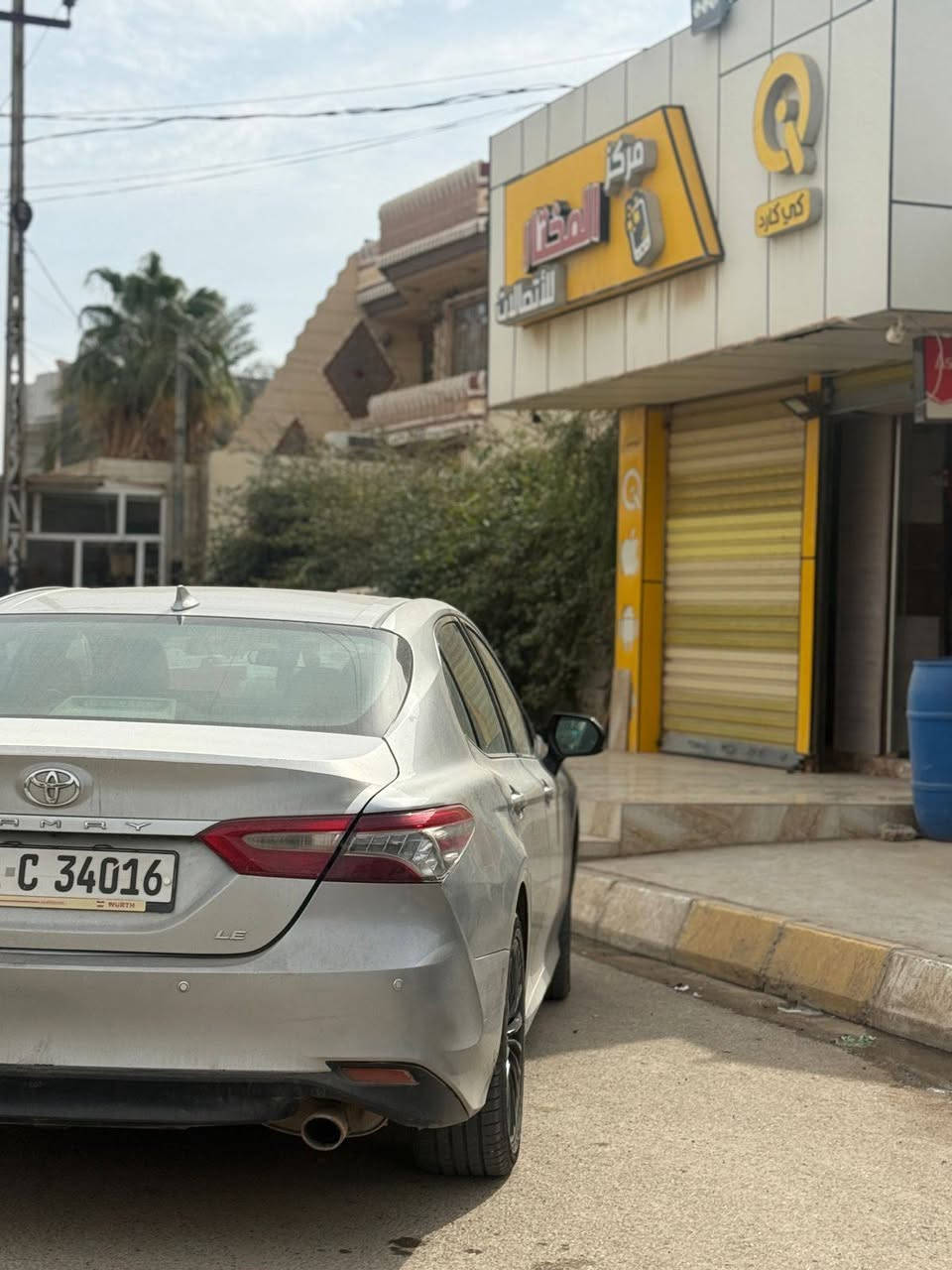 كامري 2019 سياره جاهزه وجديده وخير من الله رقم سليمانيه ماشيه 184 باسمنا تحويل مباشر عنوان ديالى للبيع فقط السعر 180///*********** للبيع فقط
