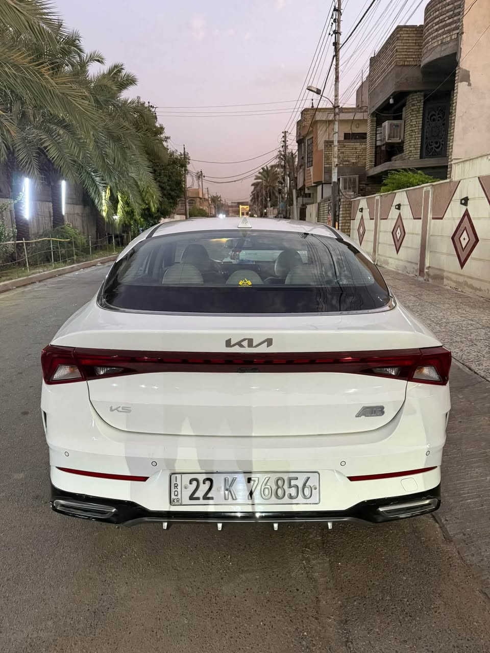 السلام عليكم
كيا K5 سياره
موديل 2023
الموصفات
بصمة
تشغيل عن بعد 
شاشه اصلية
كاميرا خلفيه
حساسات امامي + خلفي
بصمة جنطة حساس جنطة ذكية
المصابيح الاماميه زنون + LED
زنون نهاري
كشنات جلد
تبريد لمس قطعتين
كرسي كهرباء
محدد سرعه
فول تحكم ستيرن
درايف مود
مري شفط
ترحيب عن الاقتراب
فول تحكم ستيرن
المحرك 2000 المرغوب
وضعيات قياده 5 اوضاع
عداد المسافه 34 الف كيلو متر السياره نظيفة
السعر 193 وبيهة مجال للاستفسار 
***********
