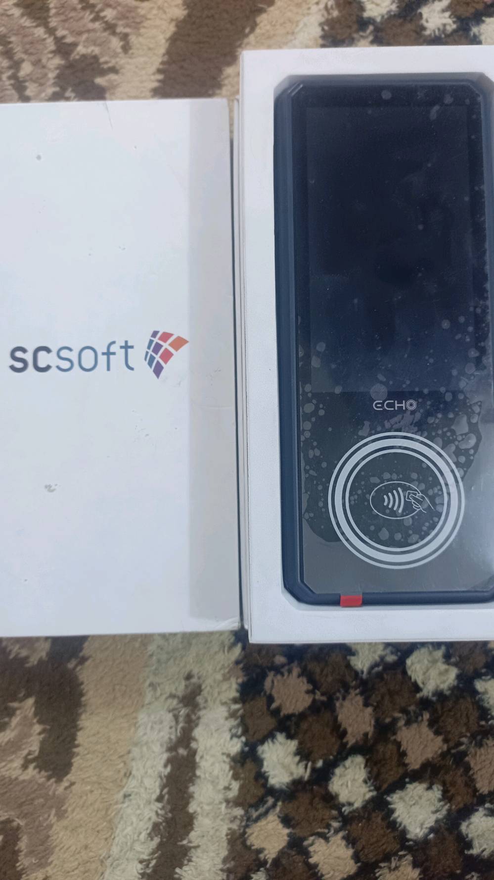 جهاز بيع الكتروني POS للبيع يفيدك أصحاب المحلات والمطاعم والمقاهي وتكدر تبيع رصيد السعر 125 الف وبي مجال النظام اندرويد  يوجد توصيل داخل كربلاء 