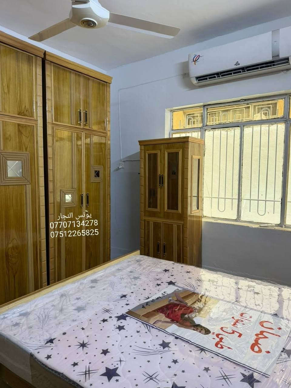 بالتقسيط بالتقسيط بالتقسيط غرف نوم بالتقسيط وبدون مقدمه لمده 18 شهر 
👈 غرف نوم صاج عراقي 
👈 غرف نوم تركي ايضأ 
جميع انواع غرف النوم الصاج (نقدا) و (بالتقسيط) على 18 شهر بدون مقدمة
يوجد نظام استبدال الغرفة المستعملة بغرفة جديدة و الاتفاق على الفرق
العنوان الموصل الايمن الصناعة القديمة اليابسات بالقرب من جامع ابو زعيان
يوجد فصال حسب الطلب
***********يوجد واتساب
***********يوجد واتساب
المشمولين بالاقساط جميع الموظفين والمتقاعدين وابطال الداخلية والدفاع  والوريث على مصرف الرافدين حاملي بطاقة الماستر كارد
التسديد يكون يدوي او الكتروني على رغبه الزبون
ملاحظه مهمه 👈 غرف نوم تركي ايضأ متوفر نضام اقساط 18 شهر
