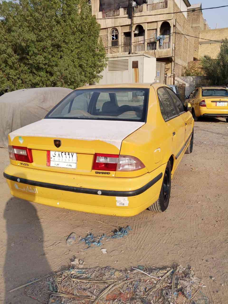 السلام عليكم  
سمند للبيع 
موديل ٢٠١٣ ناطقه 
مكينه وكير بلاديه مالتها مو فرنسي 
السياره فقط الباب الخلفي كد شبر شك مو ظربه 
كهربائيات كلها شغاله وبلاديه مو تجطيل 
التبريد ثلج مدوشمه
الحداديه٧٥ %
مصفره  هيئه وغرامات 
العنوان /مدينة الصدر
السعر/٣٩ وبيها مجال 
‏‪***********‬‏
