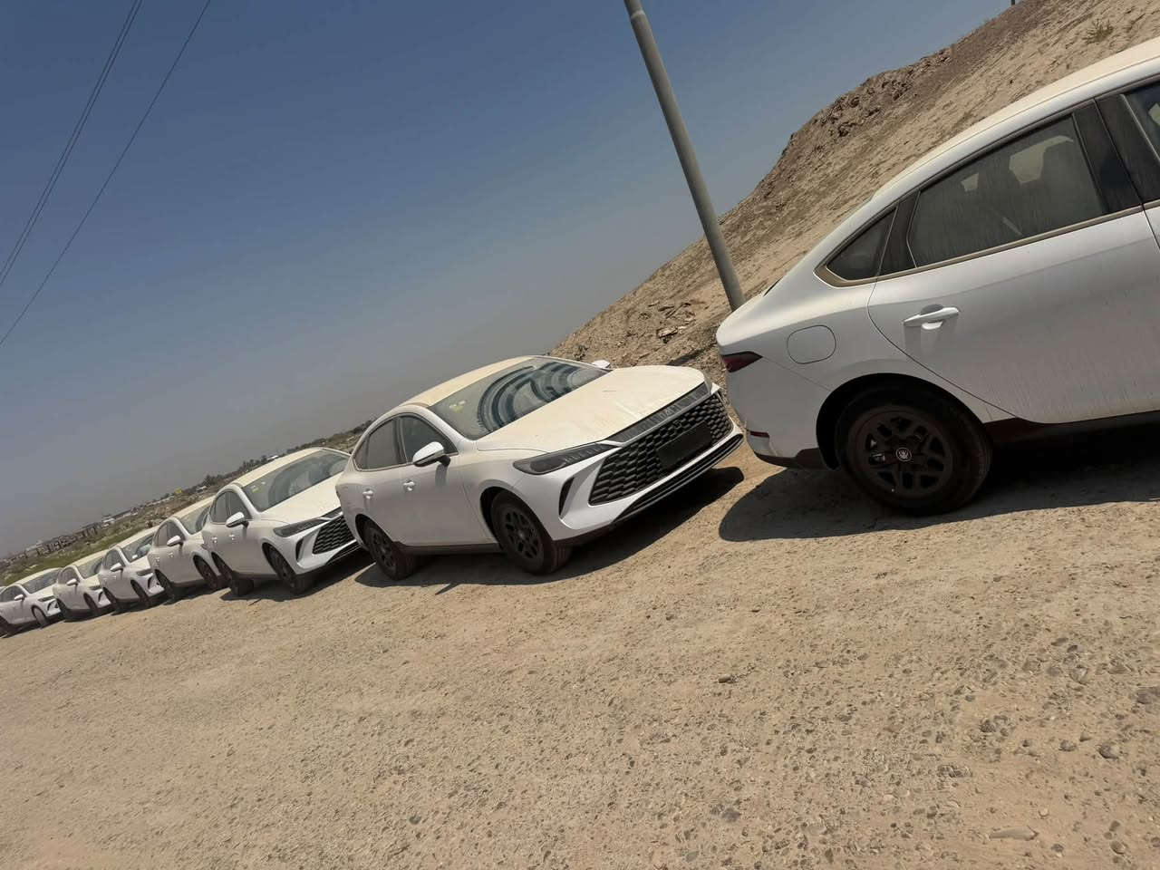 وصل العملاق من شركة BYD جن بلاس داخل ابيض المنقطع بالسوك يم شركة بغداد المركزي
انسب الاسعار يم شركة بغداد المركزي عرض خاص لمده 24 ساعه سارعو بالاتصال والحجز 
كميه قليه 

‭☎️***********‬☎️
☎️***********☎️
