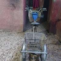 بايسكل ثلاث عجلات السعر 110 أو بي مجال أو مرواس بدراجة شحن او بانزين ا...