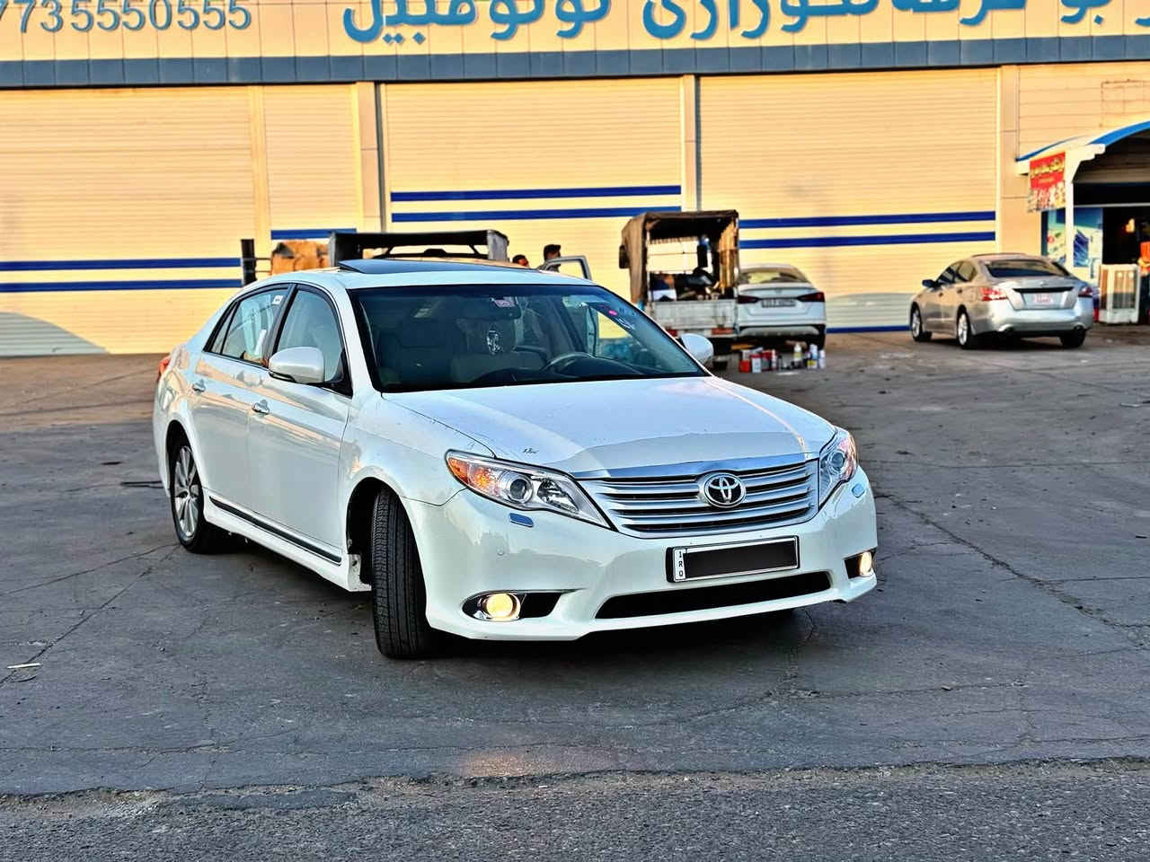 بسم الله الرحمن الرحیم

Toyota Avalon 2012
بۆفرۆشتن 👋🏻🇸🇦براوە 
بەوشەرتەی لە ساخ جوانتربیت
سەیارەکە 3پارچه بۆیاخە 110هەزاری حەقیقی ڕۆشتوە ٤تاییەی Yokohamaی یابانی خۆم بەستومە دەعامی بۆ دەعامی بەشەرت دیجیتالیش بەشەرت کوشنی بیلادی و سارد و گەرم بە شەرت و نەدڕاوە
مواصفات :
6سیدی 
پەردە
5 بصمە
کوشن خەزن 
تبرید و گێڕ و مەکینەی بەشەرت
دەنگ و دووکەڵ و بوخاری بەشەرت
سەیارەکە تابڵێی جوان و خاوێن ماوەتەوە
تبرید و هەموو گیانی بەشەرت
شوێن کلار سعری 87$مجال
لەخزمەتانام
بیمنەتم هەزار فەحسیکە🫡
***********☎️
