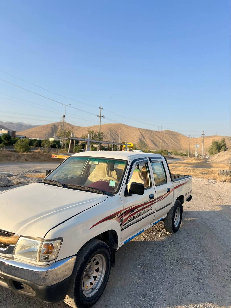 پیکاب دێر ٢٠٠٦ دەشبول مەرزیە مەنەفێست ئەسڵی گێڕ و مەکینە و ئەکسل و توندوتۆڵی بەشەرت سعر ٣٣ معامەلەی کەم جوابی نامە ناردەمەوە لەگرڵ ڕێزم پەیوەندی بکە *********** رانية, السليمانية
