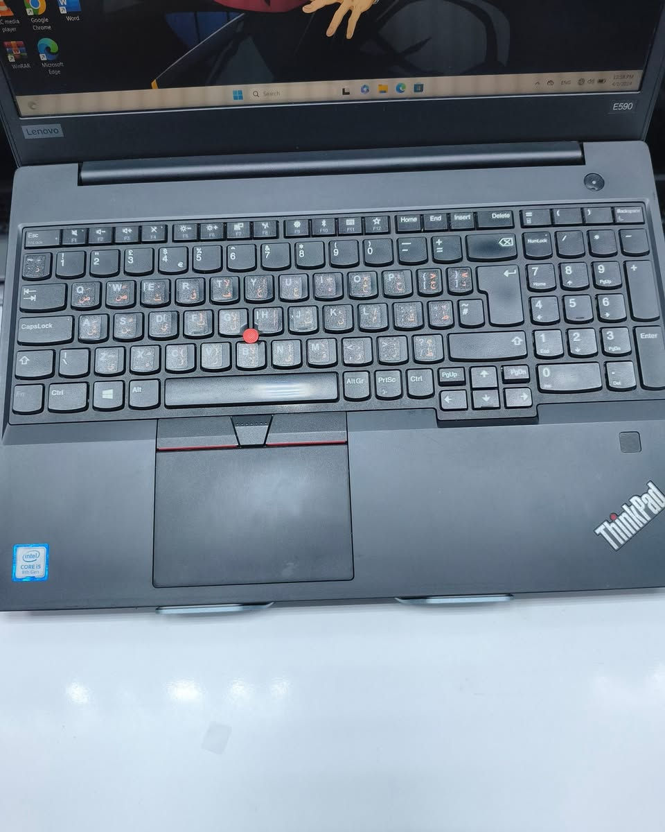 💻 لمحبين أجهزة Lenovo… هذا الـ ThinkPad إلكم 👌
​Lenovo ThinkPad E590
​▪️ Core i5 الجيل الثامن U
▪️ RAM 8GB DDR4 (قابل للتطوير)
▪️ SSD 256GB (قابل للتطوير)
▪️ شاشة 15.6” FHD
▪️ كرت شاشة انتل 4GB
​💰 300 ألف دينار فقط
​🎁 شاحن أصلي + حقيبة لابتوب + ماوس + ماوس باد
🛡️ استبدال 30 يوم في حال وجود أي عطل
​📍 لابتوبيا — بغداد، الأمين الثانية، شارع سكينة
📲 واتساب: ***********
​راسلنا واتساب للحجز والاستفسار.
