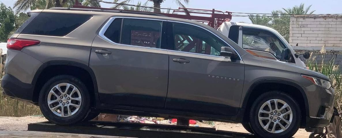 ترافرس 2019.. LT
صور الحادث بالمنشور 
تحديد مسار. تشغبل عن بعد. نقاط عمياء.. حساسات خلفية.. كامرا دوارة. تثبيت سرعه.. خمس بصمات. تبريد 3 قطع ثلج بلاد.. تدفئة كشنات.. شاشة قاصة ابل كار بلي واندرويد اوتو.. ااسياره . جاهزة.. رقم بغداد باسمي مداور ثاني يوم
السعر 200 وبيها مجال
***********

نص مكتوب في الصور:
- Samsung Quad Camera تم التقاط بواسطة Galaxy A52 الخاص بي
- Samsung Quad Camera
- تم التقاط بواسطة
- Galaxy A52 الخاص بي
- 000-29775255 - 03/11/2021 - IAA