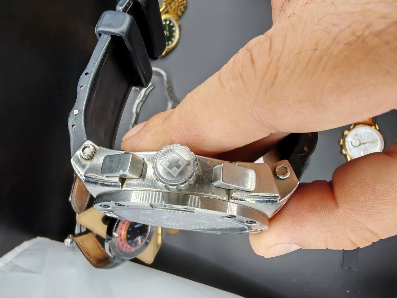 ساعة سويس الباين ملتري
اصدار خاص
قطر ٥٠
مكينة سويس اصلي
للحجر و الاستفسار راسل الخاص او دز الصورة الي رقم واتساب
***********

