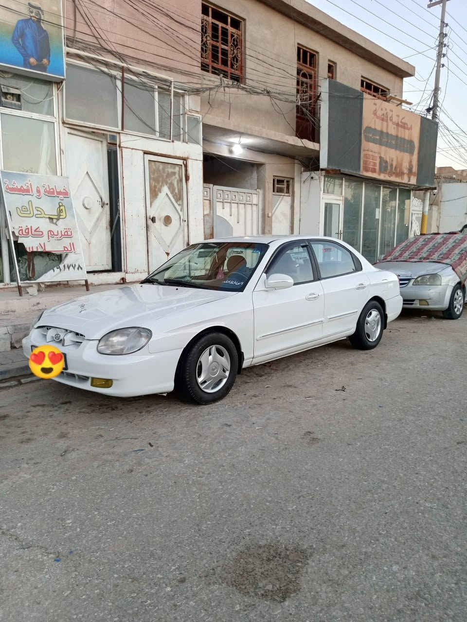 سلام عليكم 
سوناتا 2001
سياره نضيفه كلش 
كير ومكينه مكفولات شرط ترايك وين ميعجبك 
مكينه 2000 
تبريد ثلج 
حداديه زينه 
تخم تايرات جدد 
الكهربائيات كله شغاله 
وشادله لايت شرط يسوي الشارع نهار زنون أصفر الأصلي 
مصبوغه عام مكفوله من الضربه القويه 
دواخله جديده شاشه 
سماعات كلهن جدد شادهن
سياره مال جناي ومرتبه على ايدي 
مكاني نجف 
السعر 53 وبيه مجال قليل 

‏‪***********‬‏
