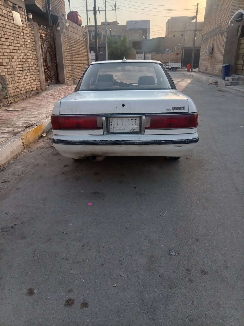 السلام عليكم سيارك مارك موديل 93 سنويه لل2026 راعية موجود تحويل ثاني يوم مكينتة بيه تبخير سعره 19وبيه مجال مكان سياره ناصرية مركز الاتصال على رقم *********** او ***********
