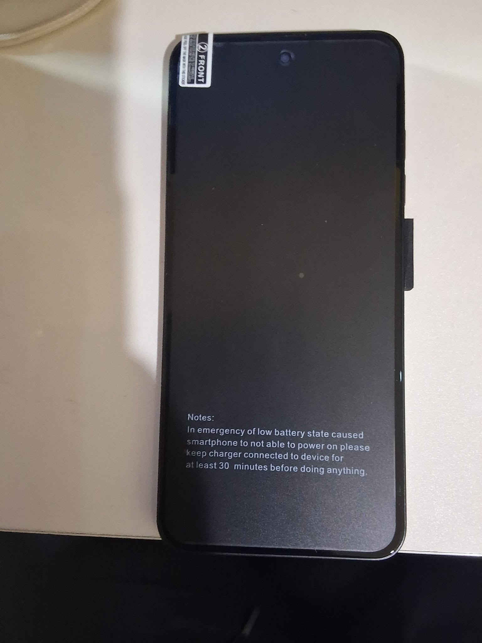 الجهاز: I16Pro Max  التواصل ماسنجر متوفر توصيل السعر ٦٥
المواصفات المكتوبة: ذاكرة 22GB + تخزين 2TB  
​النظام: أندرويد يدعم متجر Google Play.  
​الملحقات: شاحن قابس أوروبي، كابل USB، وسماعات أذن سلكية.

نص مكتوب في الصور:
- Notes:
- emergency of low battery state cause a
- smartphone to not able to power on please
- put charger connected to device for
- around 30 minutes before doing anything
- لمحة عن الهاتف PROCESSES Dimensity9000 SROTAGE 32 GB RAM + 2048 GB ROM CAMERA 72M + 108M إصدار Android 14.0 Device name I16 Pro Max Model I16 Pro Max Version Baseband & kernel SIM card status المعلومات القانونية User agreement,Privacy Policy,and more Notes: In emergency of low battery state caused smartphone to not able to power on please keep charger connected to device for at least 30 minutes before doing anything Processor Dimensity9000 IMEI & IP الحالة
