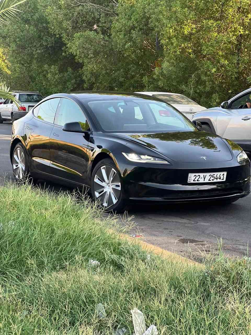 سلام عليكم تسلا موديل 24 هاي لاند بطاريه لو نكرج تك ماطور بطاريه جبيره السياره حادثها داخل المنشور بس بدعاميه وراجعه نفسها السياره بدون قطره صبغ كفاله من الدعاميه للدعاميه عده ثلث مكانات صغار بيدي ار حته العاميات بدون صبغ السياره جاهزه بدون نقص المواصفات معروفه الشكل الجديد بيع او مراوس السعر 220 بيها مجال قليل السياره جديده *********** العنوان بغداد شارع حيفا
