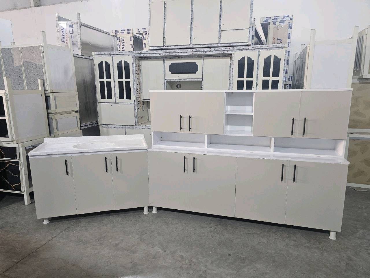 كاونتر MDF • ٢ متر • سنك ١م