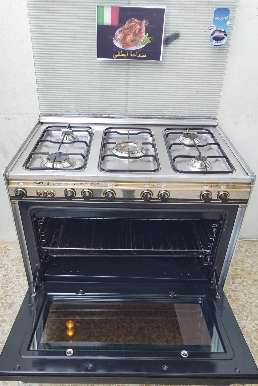 طباخ كريازي إيطالي خمس عيون مستعمل نظام بوري فرن خطين يشتغل قياس 90* 60 شغال فرن كلوب مقدحه شوايه كلو شغال العنوان موصل جانب الأيمن
***********
***********

